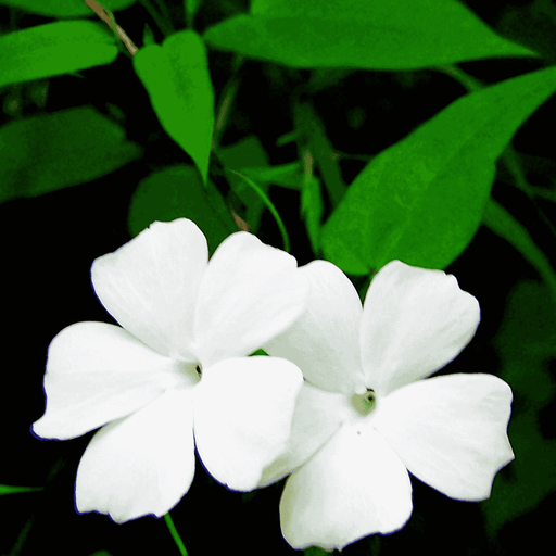 Thunbergia vine White